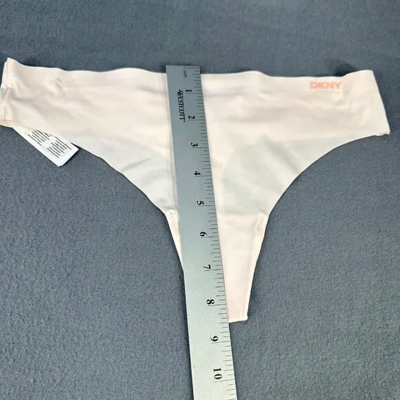 Dkny Womens Size Medium Panty Thong Seamless Light Pink New Without Tags - Picture 8 of 9